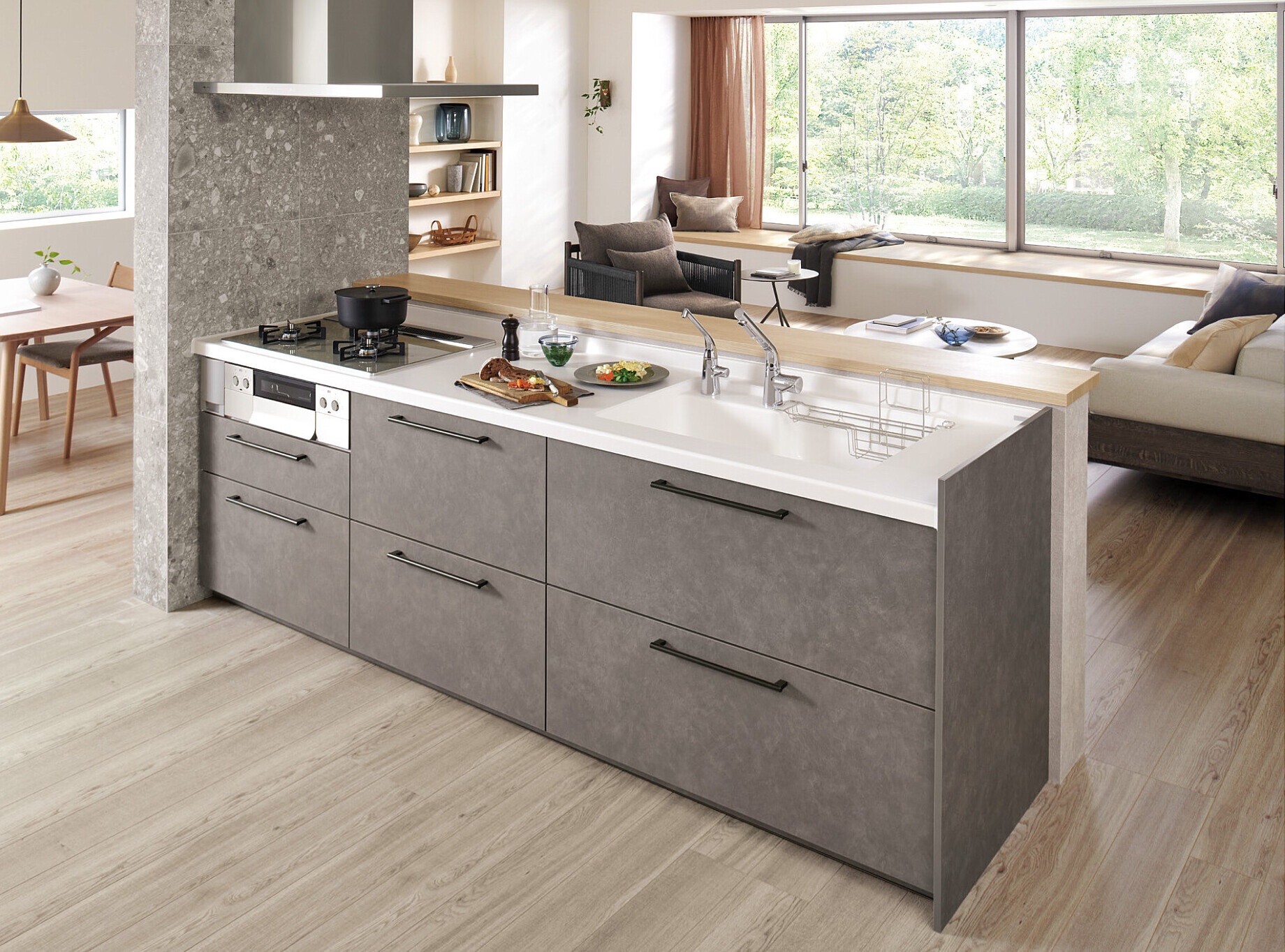 TOTOシステムキッチン　ミッテ